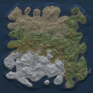 Thumbnail Rust Map: Procedural Map, Size: 4250, Seed: 922437796, 19 Monuments