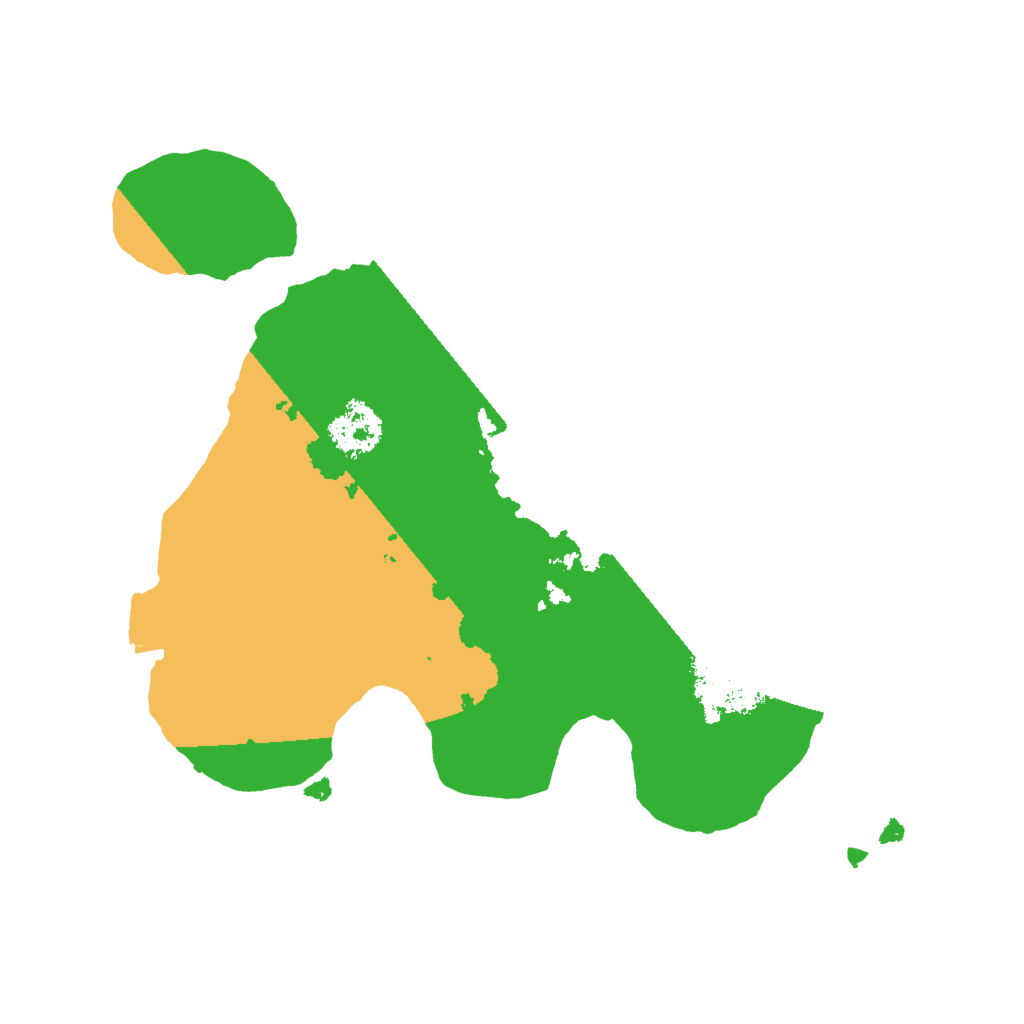 Biome Rust Map: Procedural Map, Size: 2000, Seed: 820518617