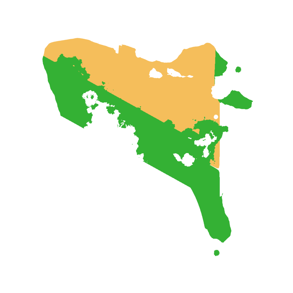 Biome Rust Map: Procedural Map, Size: 2000, Seed: 145789