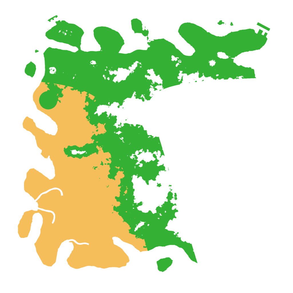 Biome Rust Map: Procedural Map, Size: 4250, Seed: 823407756