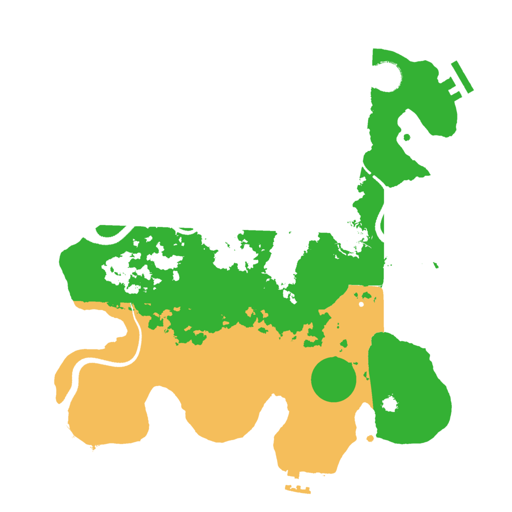 Biome Rust Map: Procedural Map, Size: 3000, Seed: 1907578058