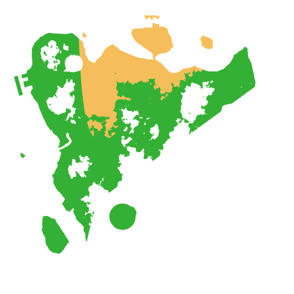 Biome Rust Map: Procedural Map, Size: 3000, Seed: 1550036002