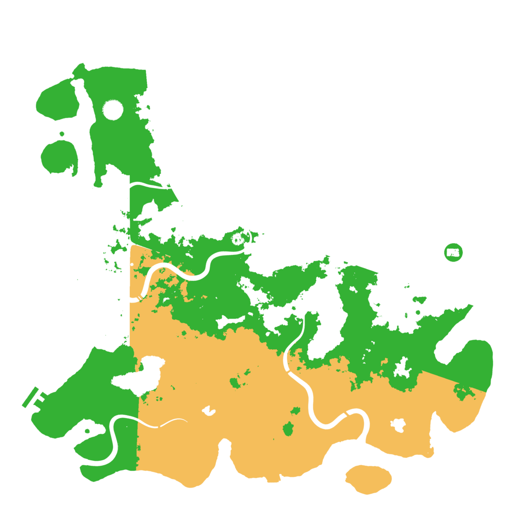 Biome Rust Map: Procedural Map, Size: 4500, Seed: 1102829887