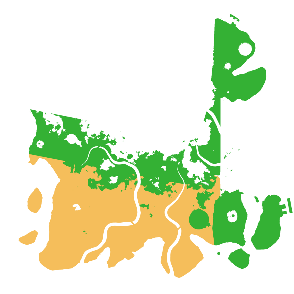 Biome Rust Map: Procedural Map, Size: 4000, Seed: 622525988