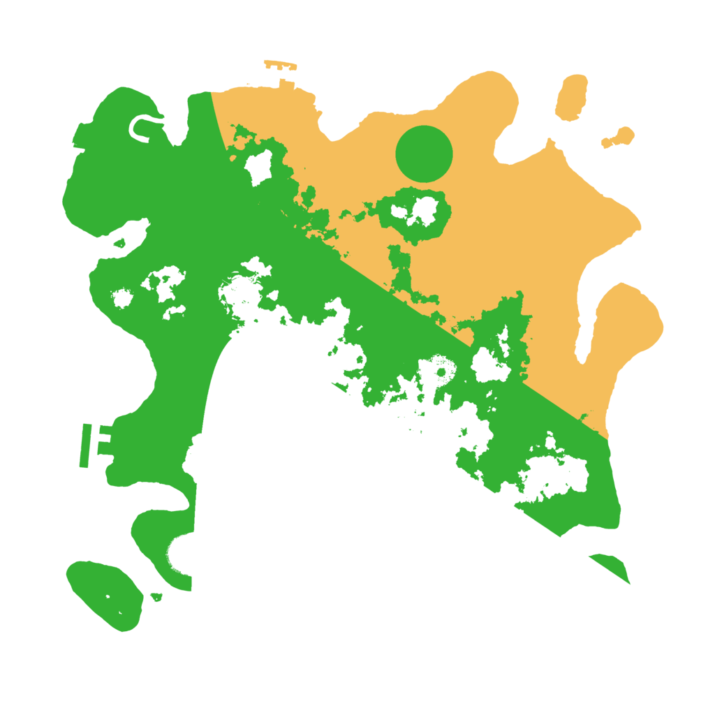 Biome Rust Map: Procedural Map, Size: 3300, Seed: 1874921616