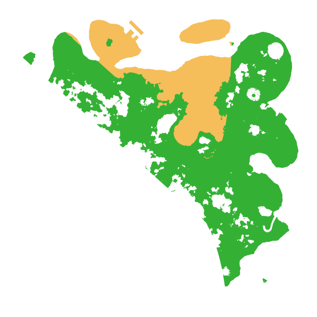 Biome Rust Map: Procedural Map, Size: 3600, Seed: 1317329669