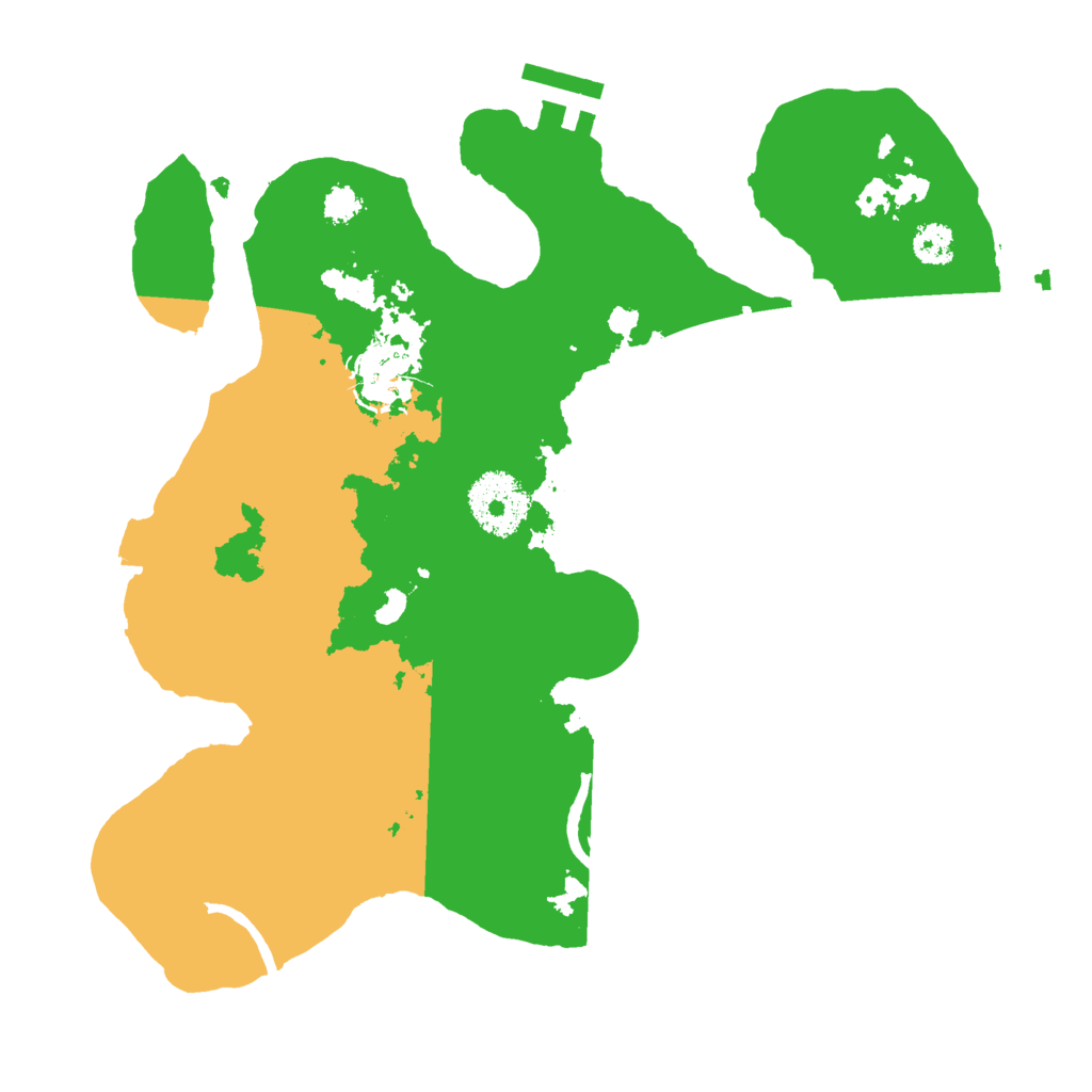 Biome Rust Map: Procedural Map, Size: 2700, Seed: 74636747