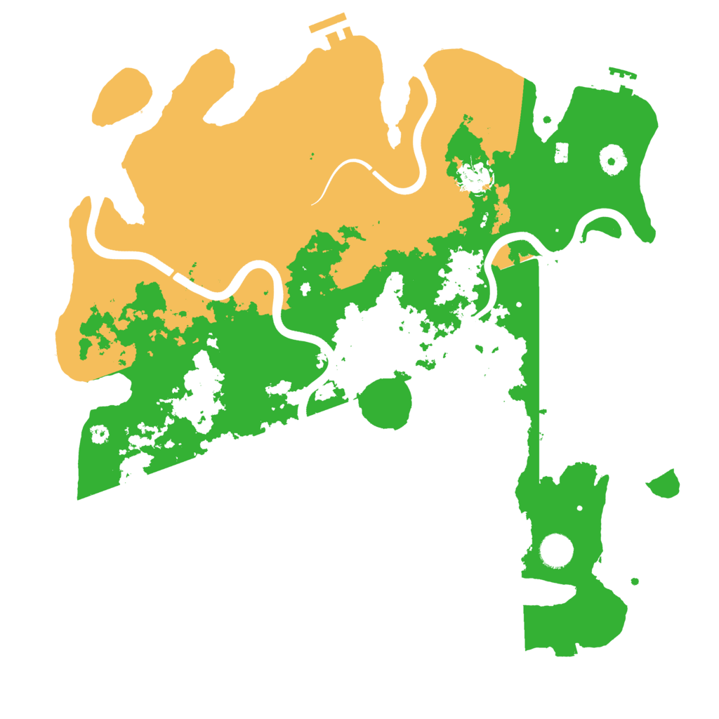 Biome Rust Map: Procedural Map, Size: 3800, Seed: 1693586