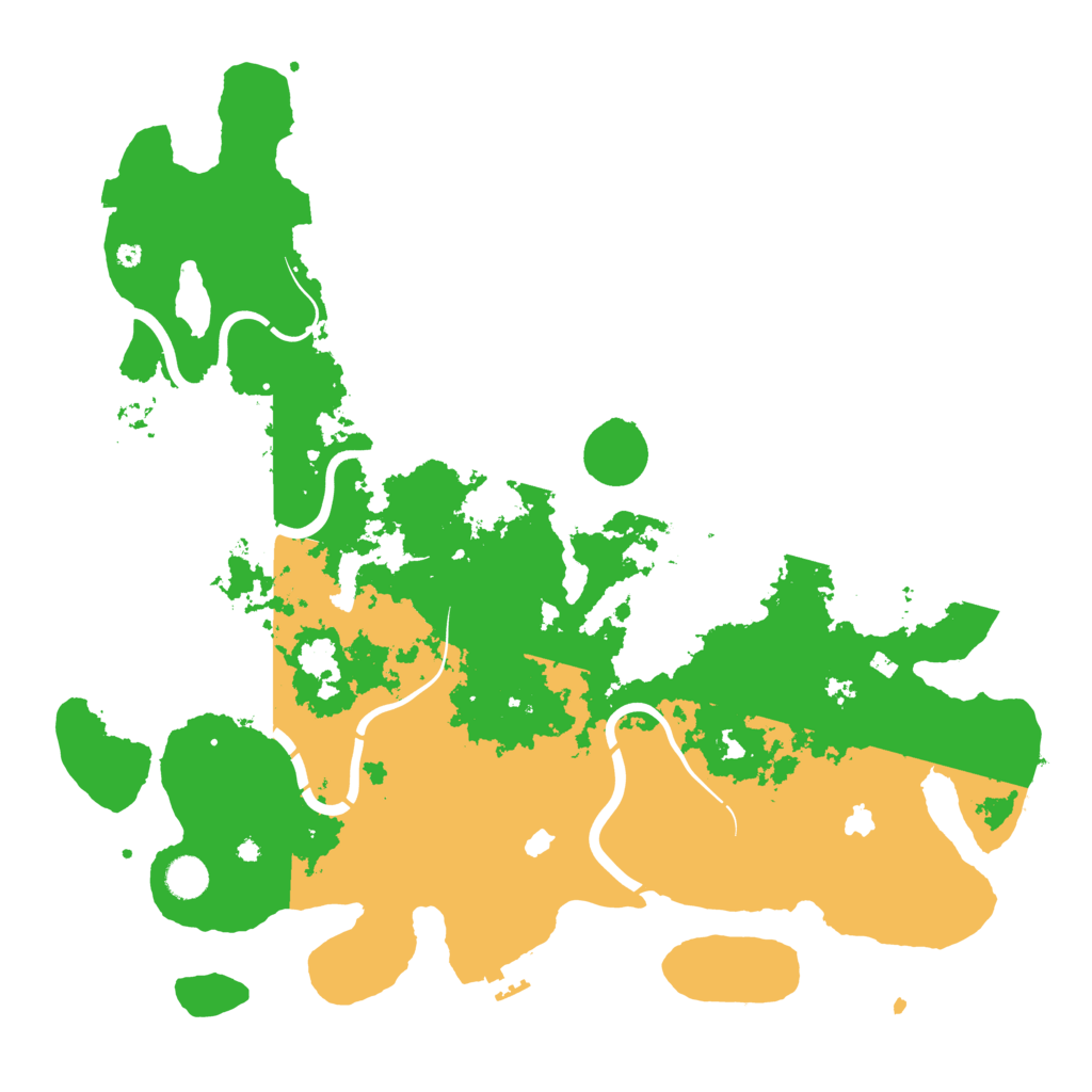 Biome Rust Map: Procedural Map, Size: 4500, Seed: 812198902