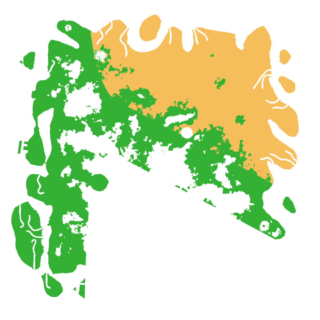 Biome Rust Map: Procedural Map, Size: 5000, Seed: 31256432