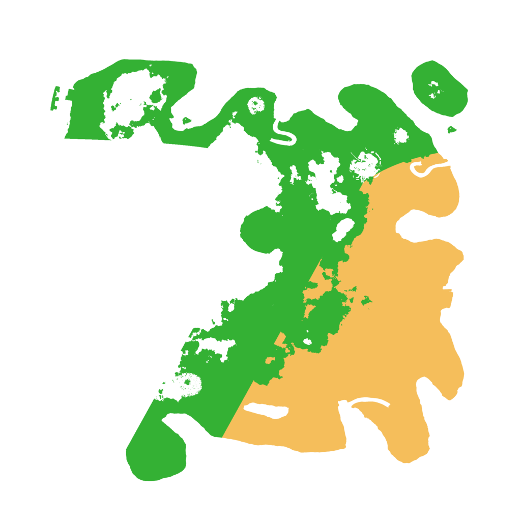 Biome Rust Map: Procedural Map, Size: 3200, Seed: 1238296344