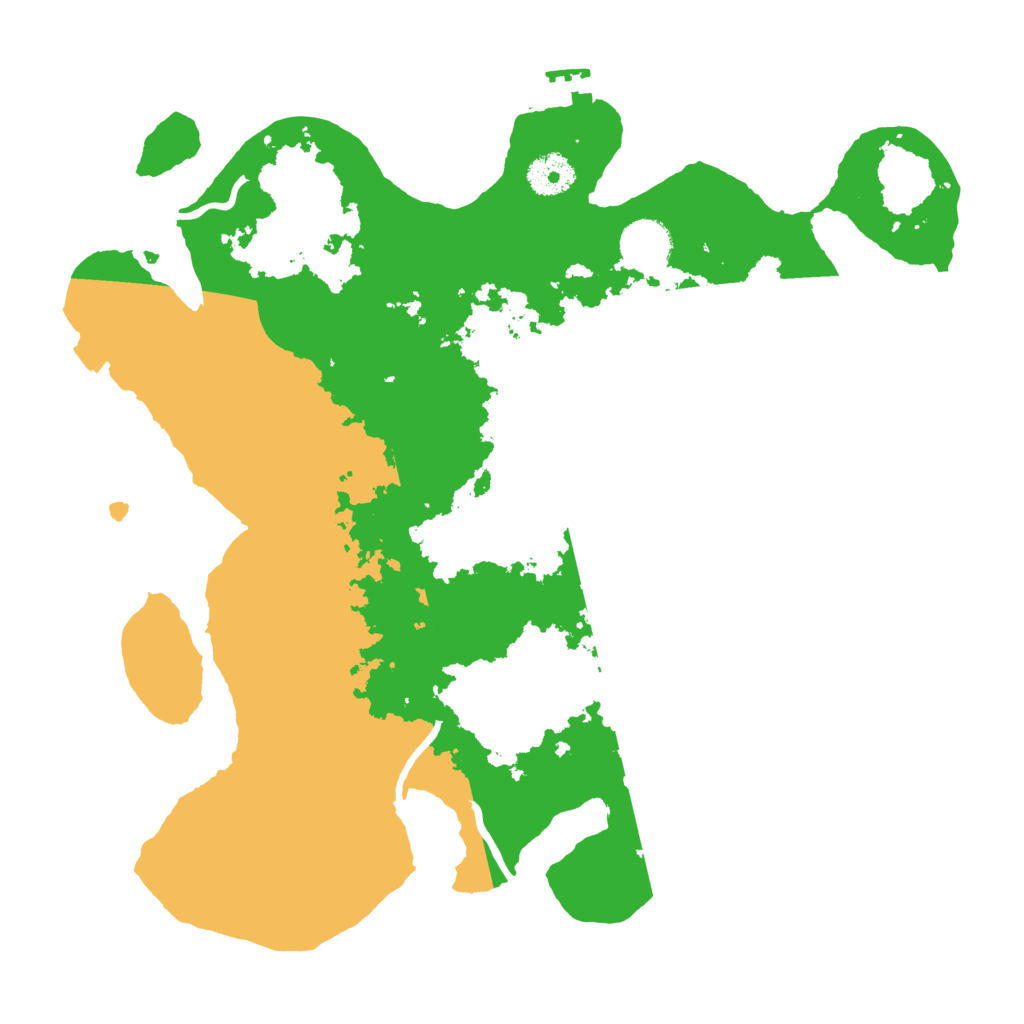 Biome Rust Map: Procedural Map, Size: 3500, Seed: 1835022427