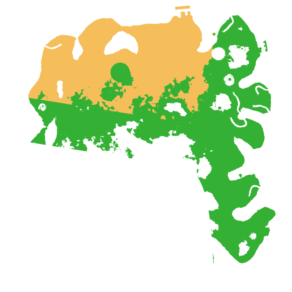 Biome Rust Map: Procedural Map, Size: 4000, Seed: 1438175344