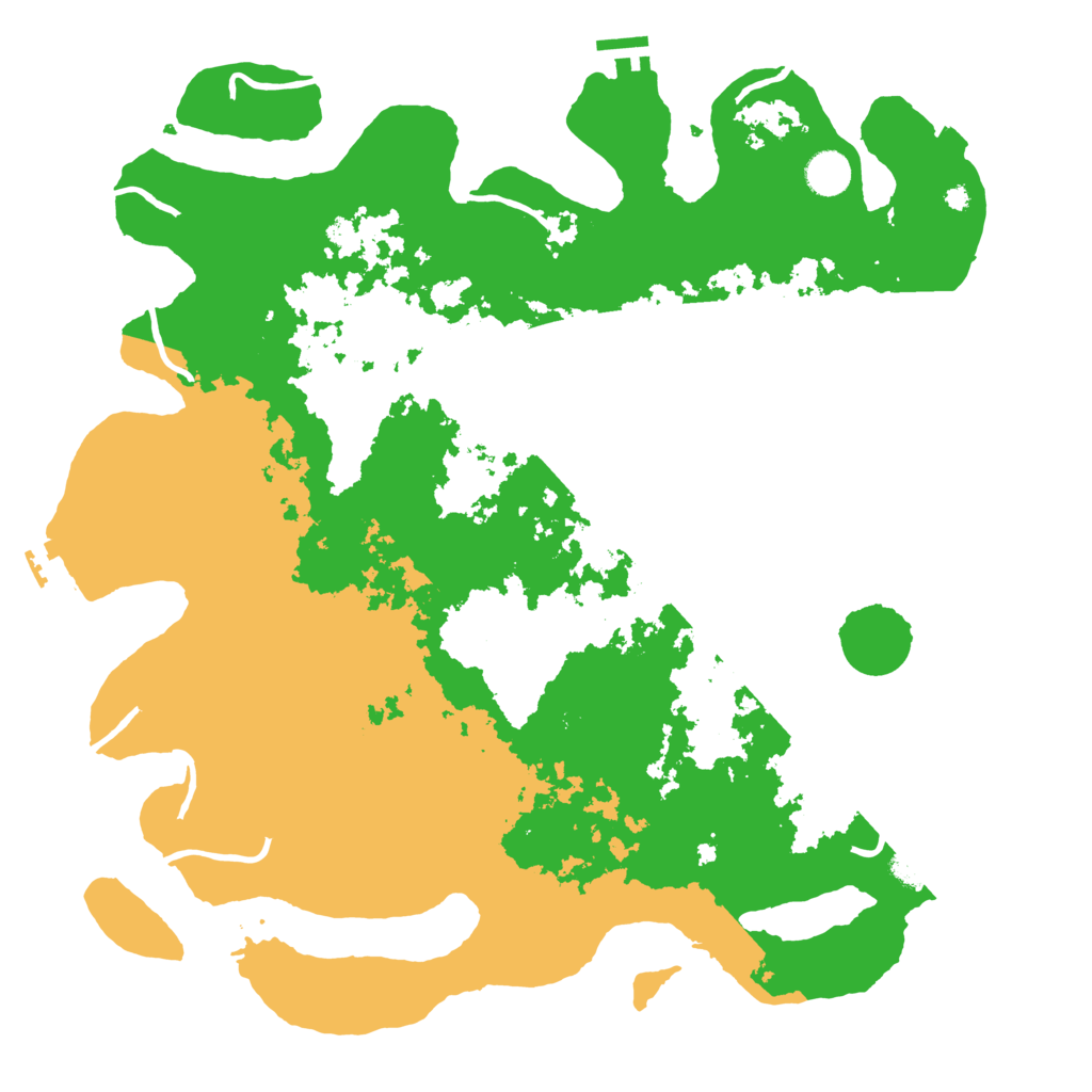 Biome Rust Map: Procedural Map, Size: 4250, Seed: 673787667