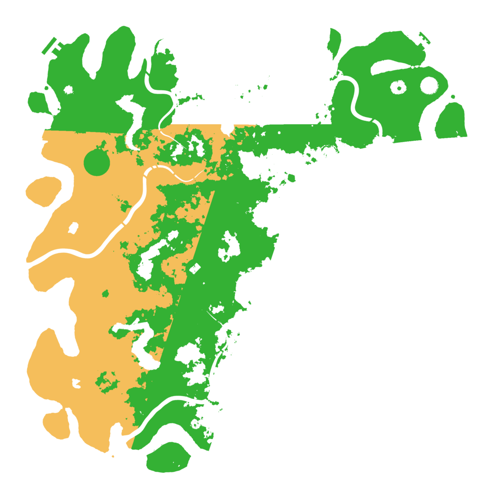 Biome Rust Map: Procedural Map, Size: 5000, Seed: 8745194