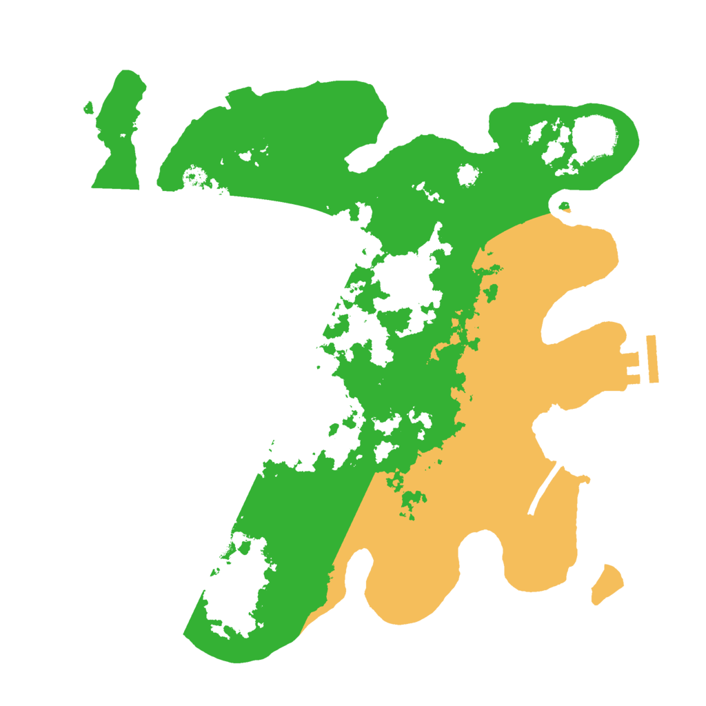 Biome Rust Map: Procedural Map, Size: 3000, Seed: 1013