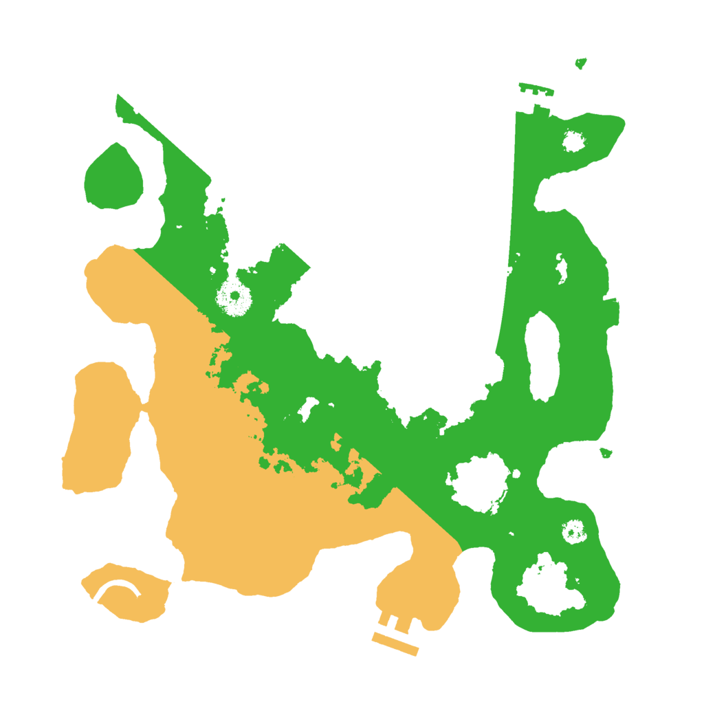 Biome Rust Map: Procedural Map, Size: 3000, Seed: 1975340914
