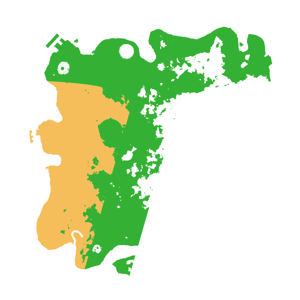 Biome Rust Map: Procedural Map, Size: 3600, Seed: 1356043049