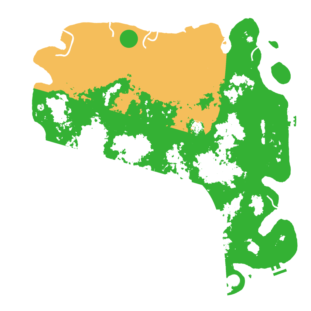 Biome Rust Map: Procedural Map, Size: 4552, Seed: 2147483647