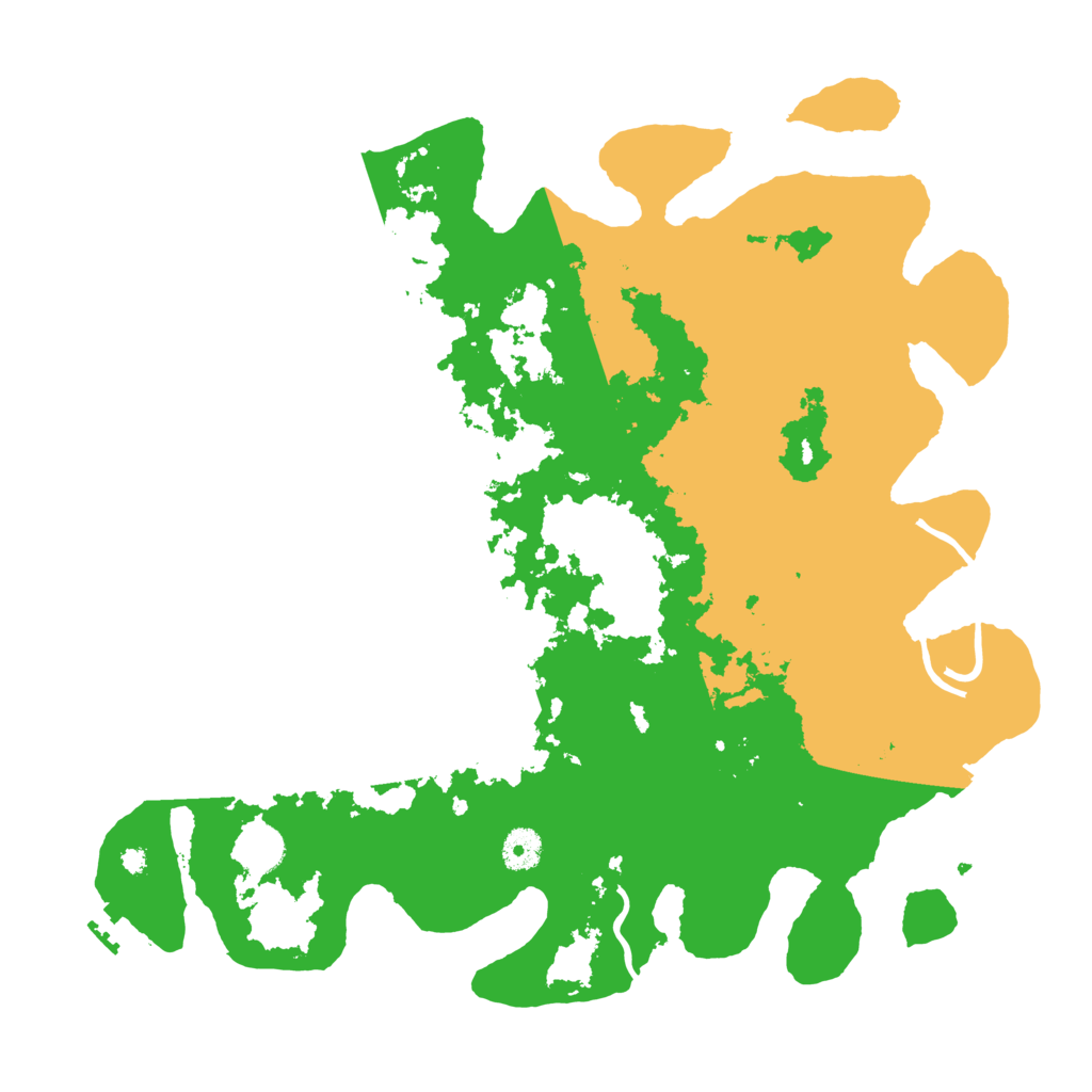 Biome Rust Map: Procedural Map, Size: 4000, Seed: 5026