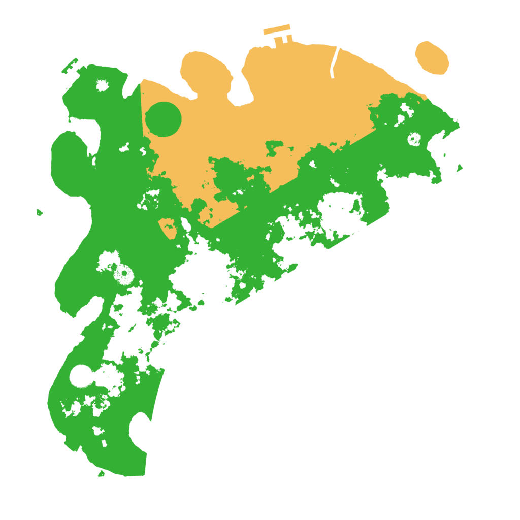 Biome Rust Map: Procedural Map, Size: 3900, Seed: 1650