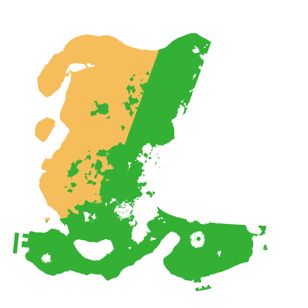 Biome Rust Map: Procedural Map, Size: 3000, Seed: 75989