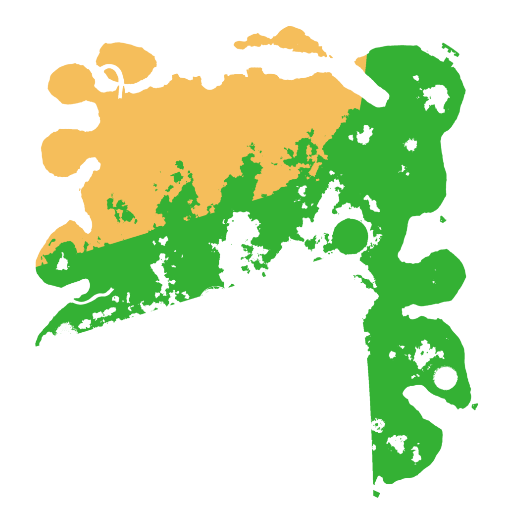 Biome Rust Map: Procedural Map, Size: 3800, Seed: 50010