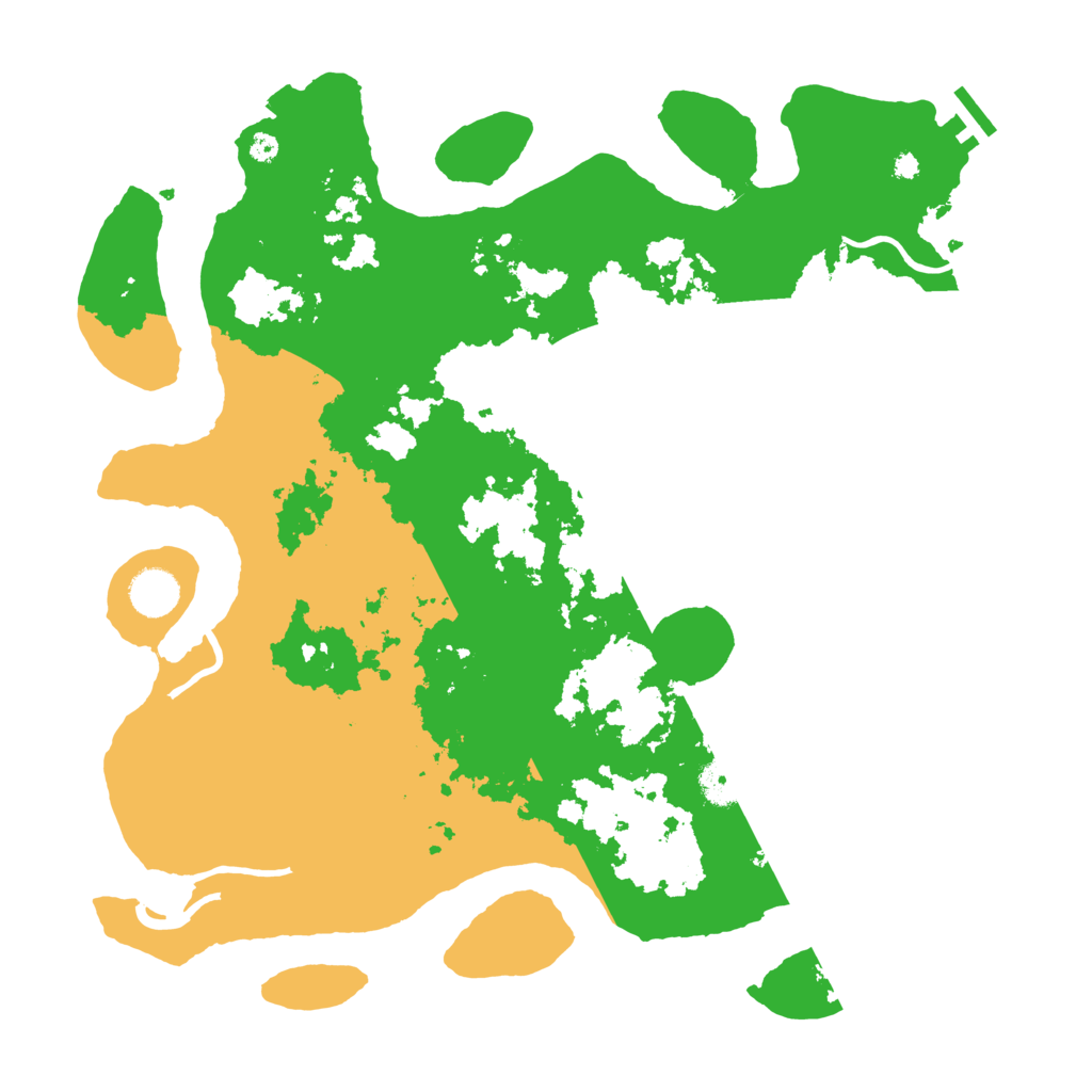 Biome Rust Map: Procedural Map, Size: 3900, Seed: 1226