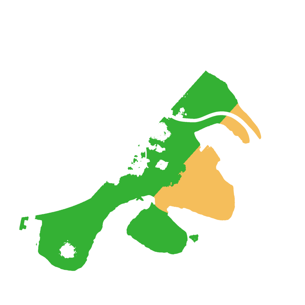 Biome Rust Map: Procedural Map, Size: 1800, Seed: 192879