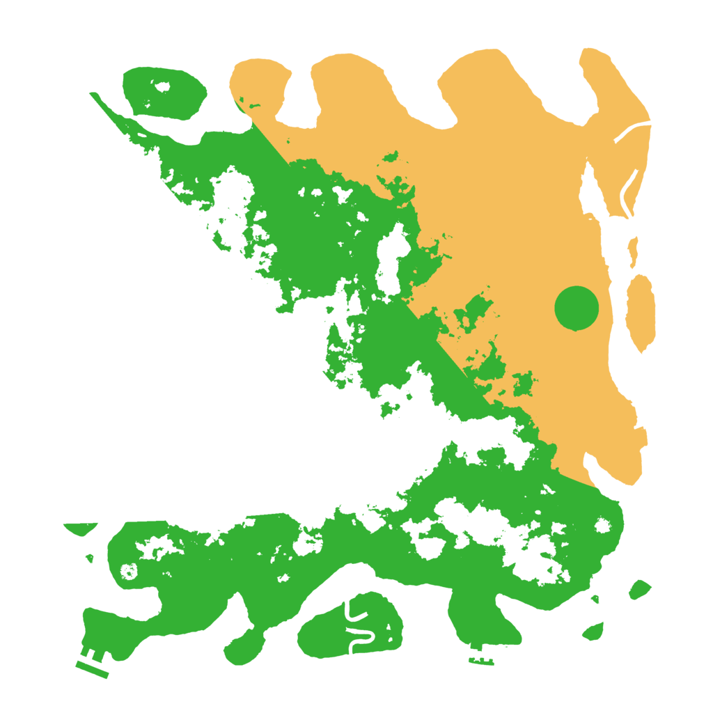 Biome Rust Map: Procedural Map, Size: 4250, Seed: 138259999