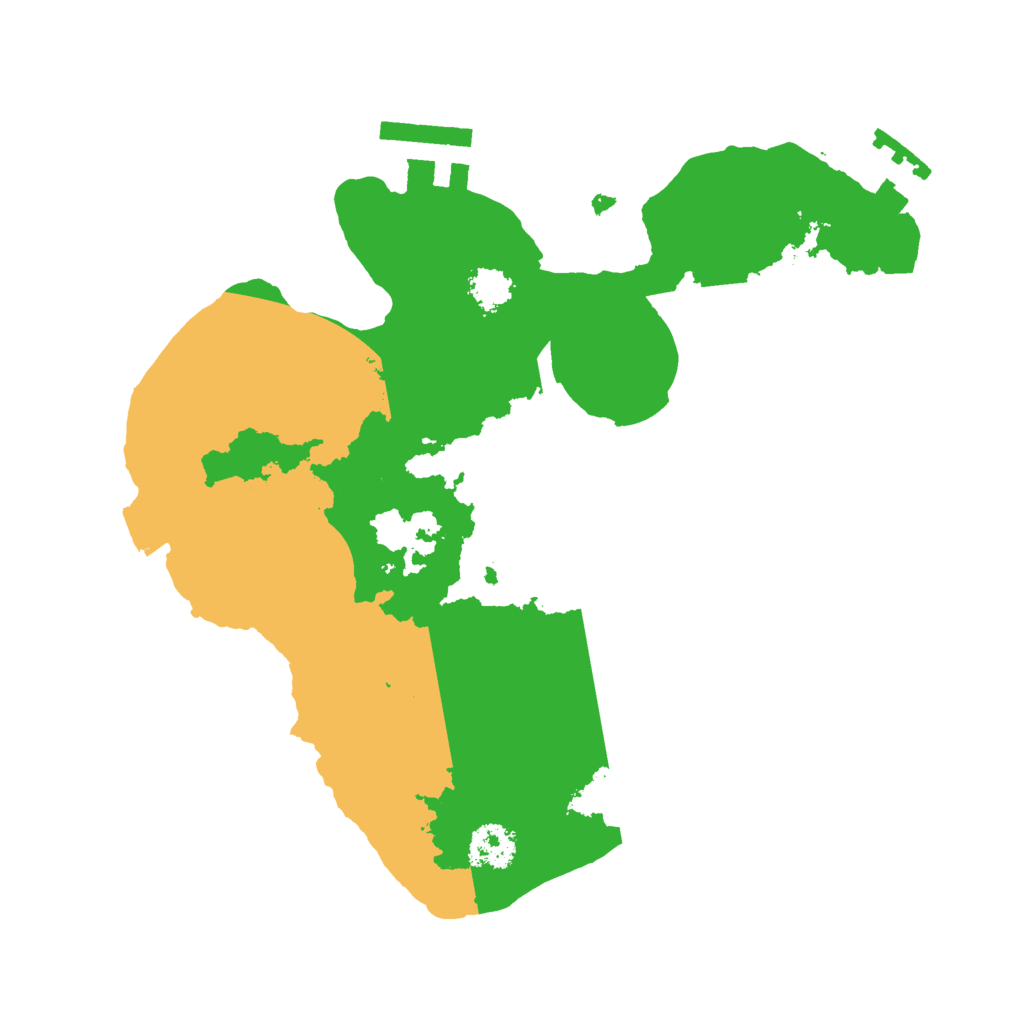 Biome Rust Map: Procedural Map, Size: 2250, Seed: 1015903027