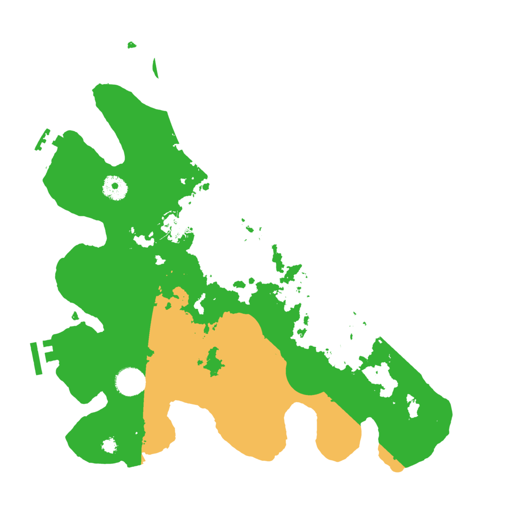 Biome Rust Map: Procedural Map, Size: 3250, Seed: 708131407