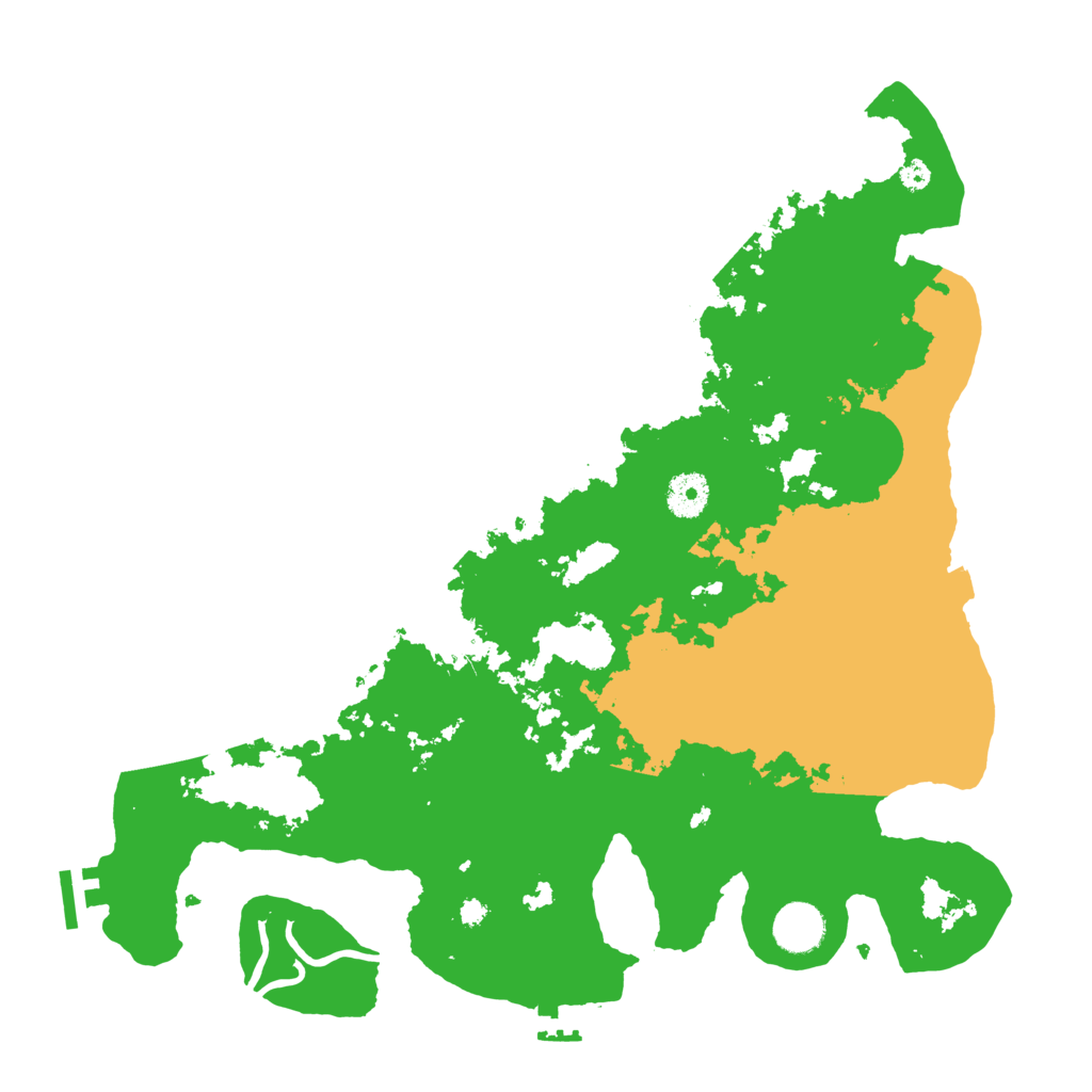 Biome Rust Map: Procedural Map, Size: 3750, Seed: 7249246