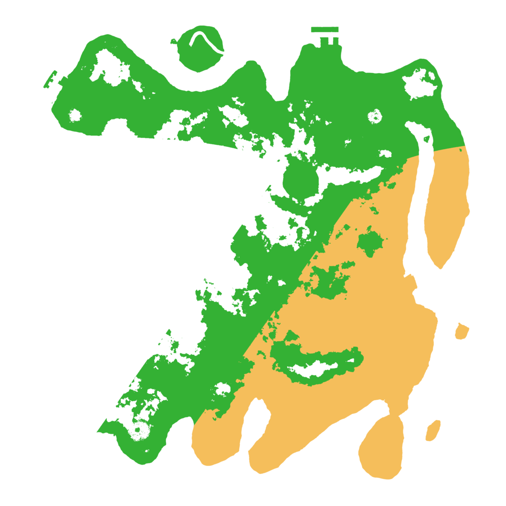 Biome Rust Map: Procedural Map, Size: 3750, Seed: 77515559