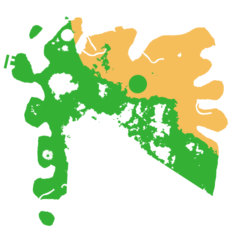 Biome Rust Map: Procedural Map, Size: 3600, Seed: 649