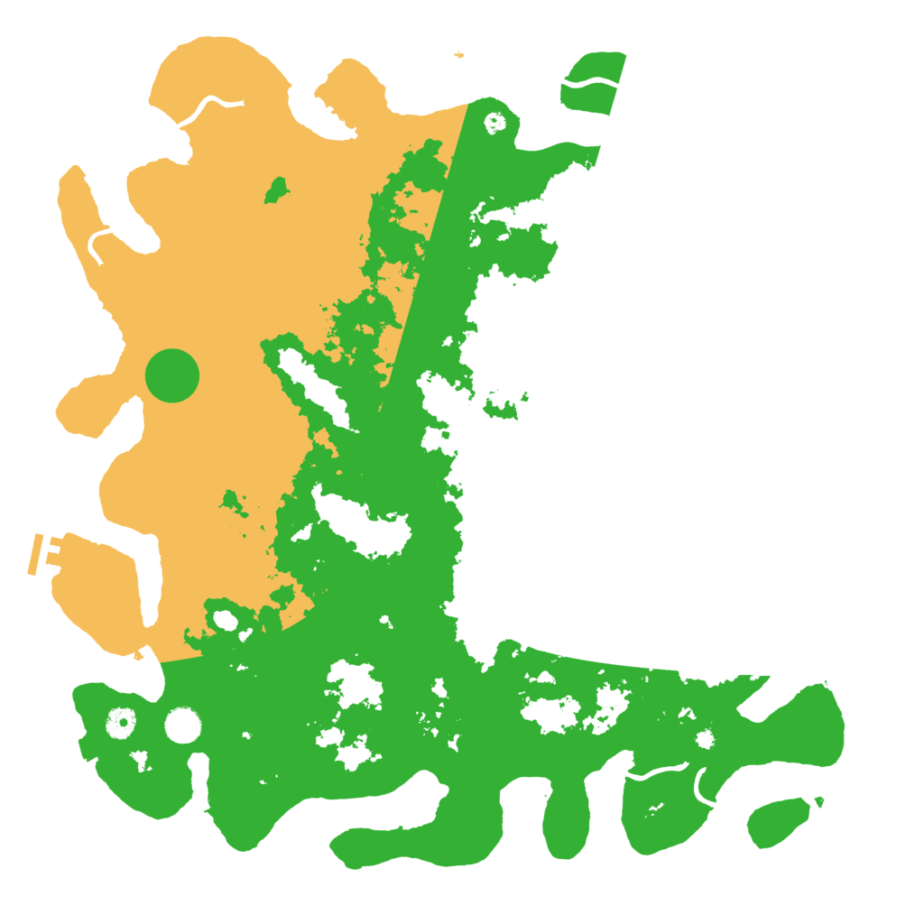 Biome Rust Map: Procedural Map, Size: 4500, Seed: 1854293767