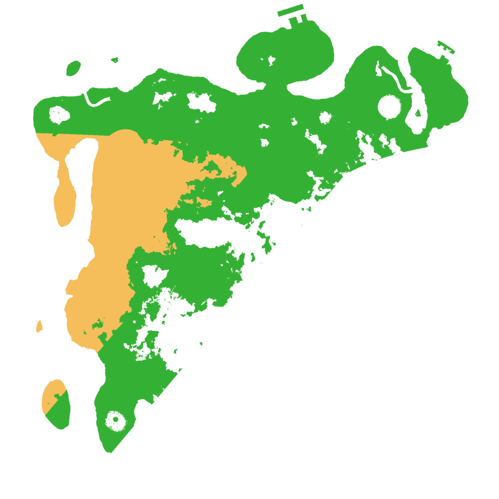 Biome Rust Map: Procedural Map, Size: 3800, Seed: 2660