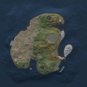 Thumbnail Rust Map: Procedural Map, Size: 2000, Seed: 9146452, 6 Monuments