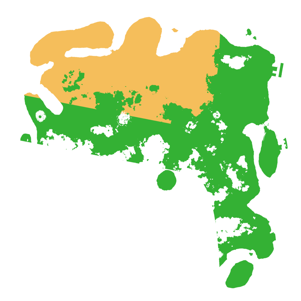 Biome Rust Map: Procedural Map, Size: 4250, Seed: 169108786
