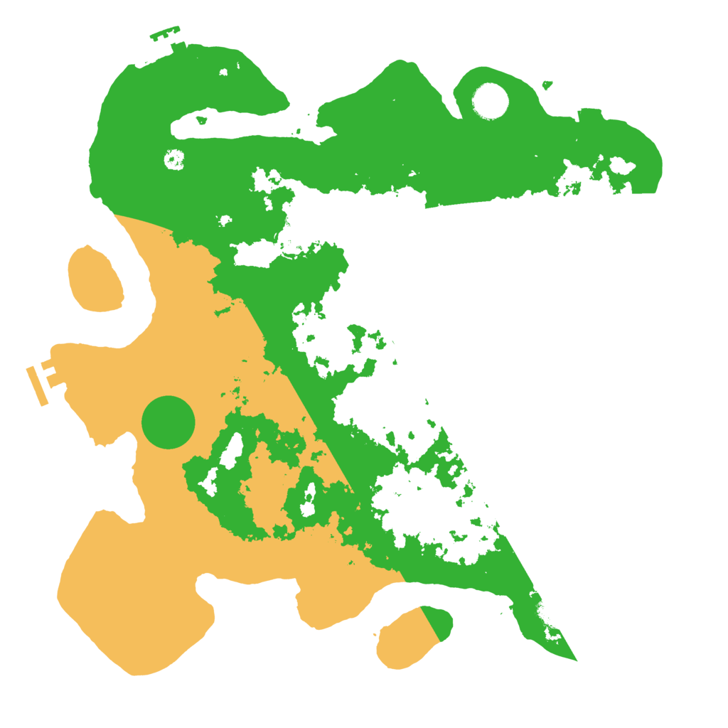 Biome Rust Map: Procedural Map, Size: 3600, Seed: 450