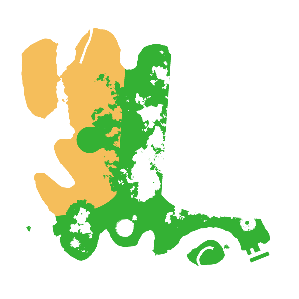 Biome Rust Map: Procedural Map, Size: 3000, Seed: 275662787