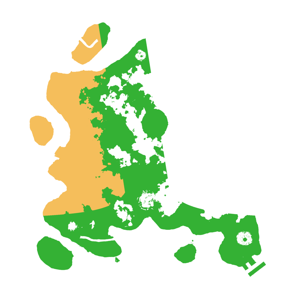 Biome Rust Map: Procedural Map, Size: 3000, Seed: 1322892693