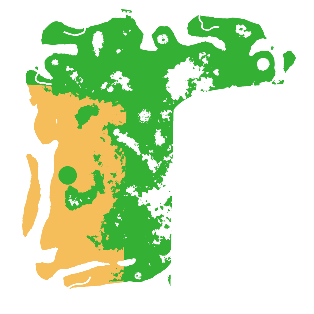 Biome Rust Map: Procedural Map, Size: 4500, Seed: 761042176