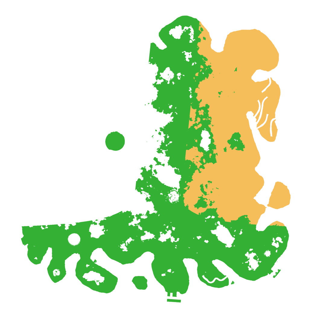 Biome Rust Map: Procedural Map, Size: 4500, Seed: 482646803