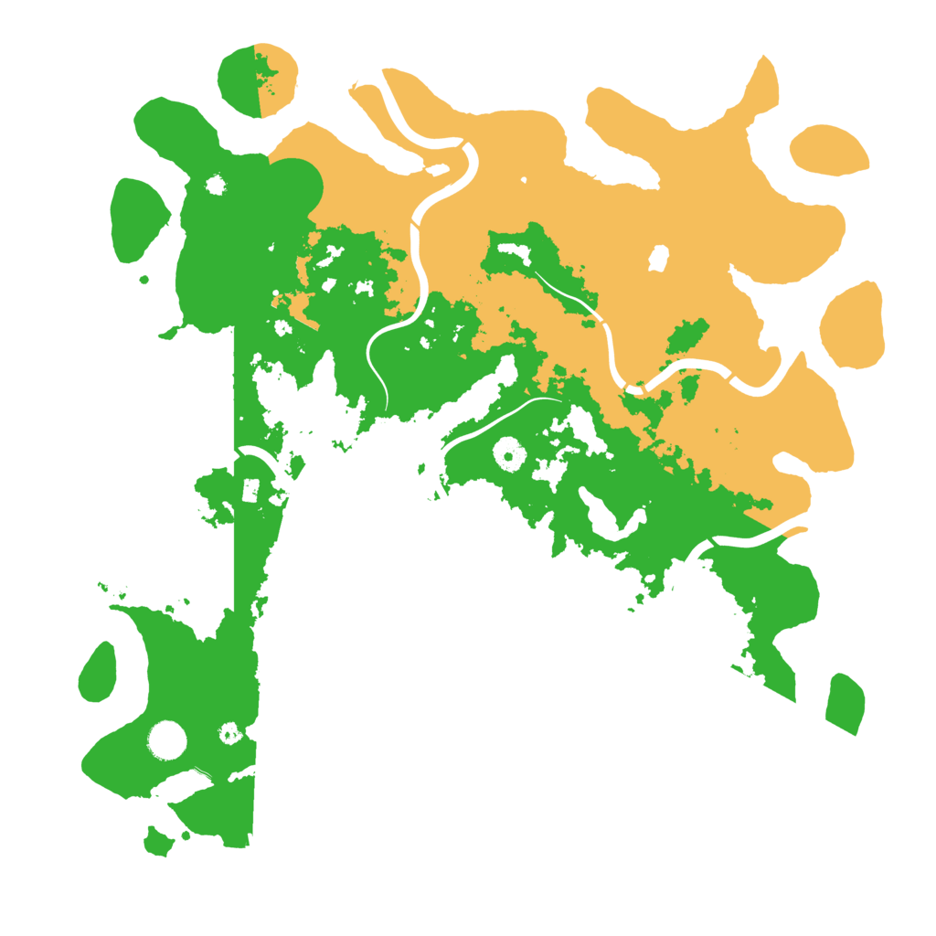 Biome Rust Map: Procedural Map, Size: 4250, Seed: 2081039146