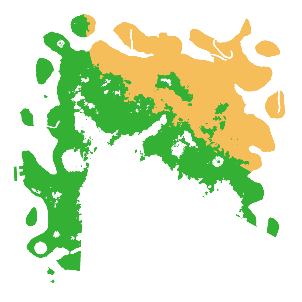 Biome Rust Map: Procedural Map, Size: 4250, Seed: 2081039146