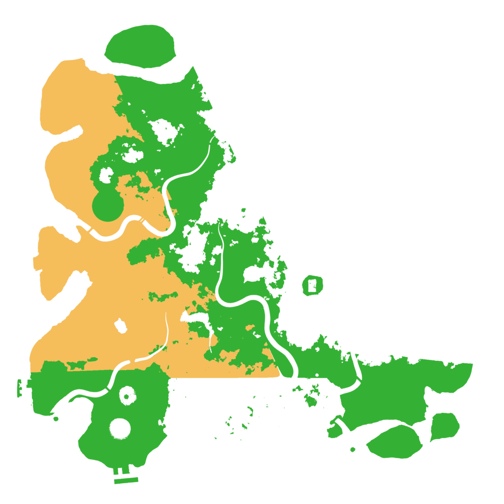 Biome Rust Map: Procedural Map, Size: 4250, Seed: 1373495336