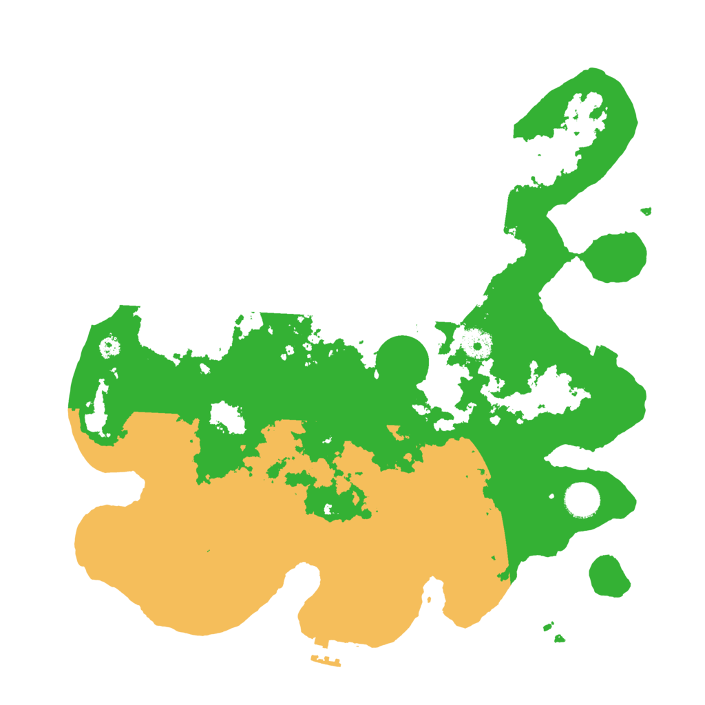 Biome Rust Map: Procedural Map, Size: 3500, Seed: 1754814919