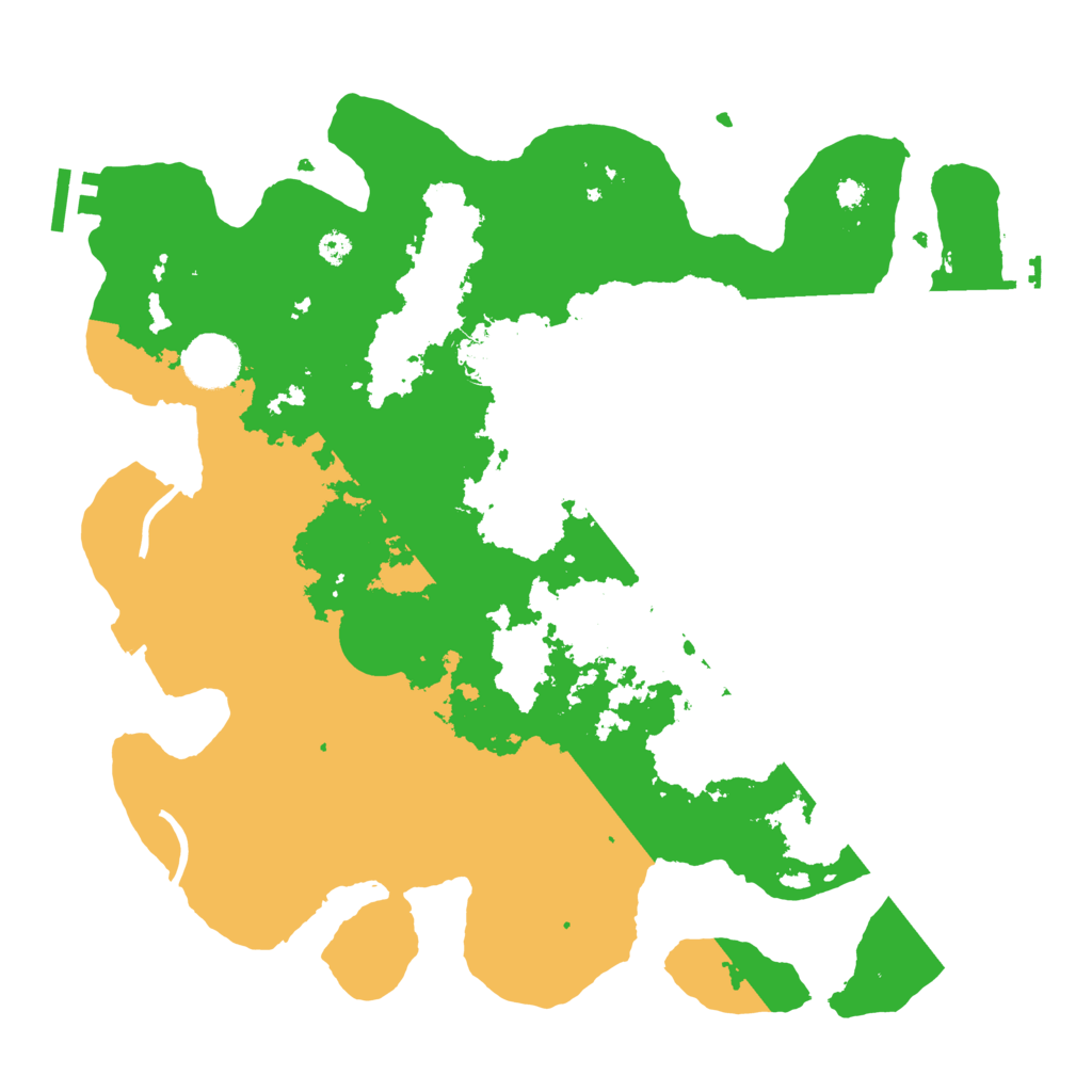 Biome Rust Map: Procedural Map, Size: 3500, Seed: 503563531