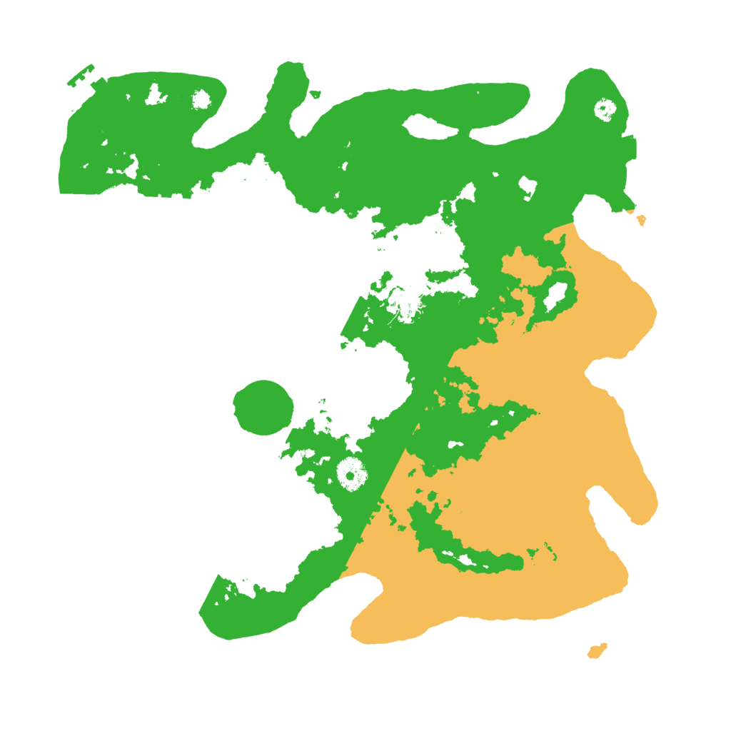 Biome Rust Map: Procedural Map, Size: 3500, Seed: 1470478801